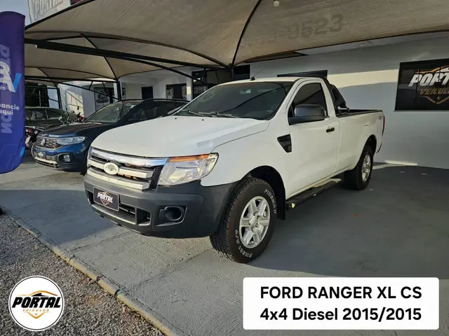 Carro Ford Ranger Cabine Simples 2015 Ranger 2.2 TD 4WD XL Chassis