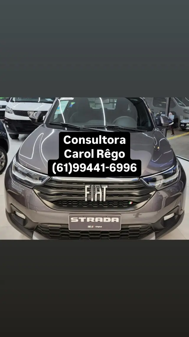 Carro Fiat Strada 2025 Volcano 1.3