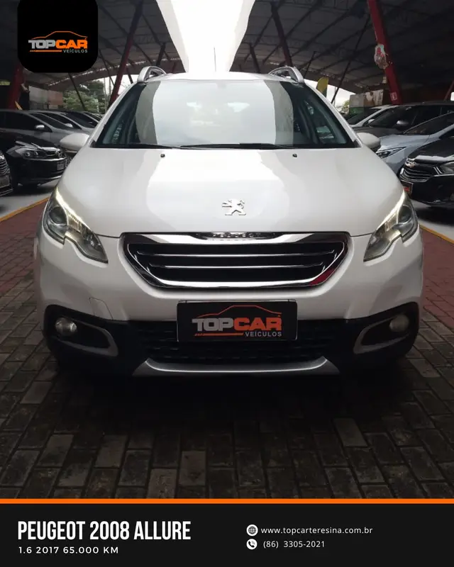 Carro Peugeot 2008 2017 Allure 1.6 16V (Aut) (Flex)