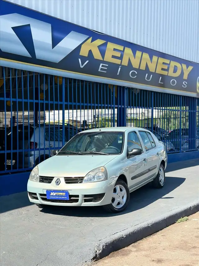 Carro Renault Clio Sedan 2009 Authentique 1.6 16V (flex)