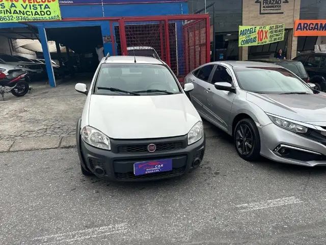 Carro Fiat Strada 2018 Hard Working 1.4 (Flex) (Cabine Simples)
