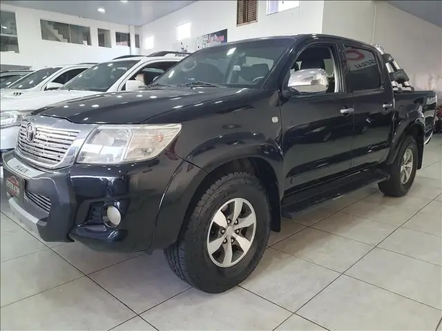 Carro Toyota Hilux Cabine Dupla 2012 Hilux 2.7 SR CD 4x2 (Flex) (Aut)