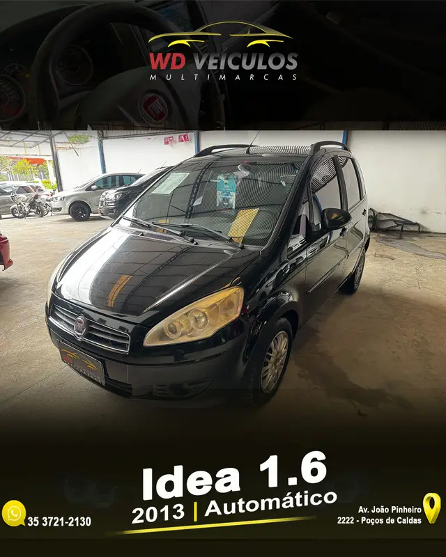 Carro Fiat Idea 2013 Essence 1.6 16V E.TorQ Dualogic (Flex)