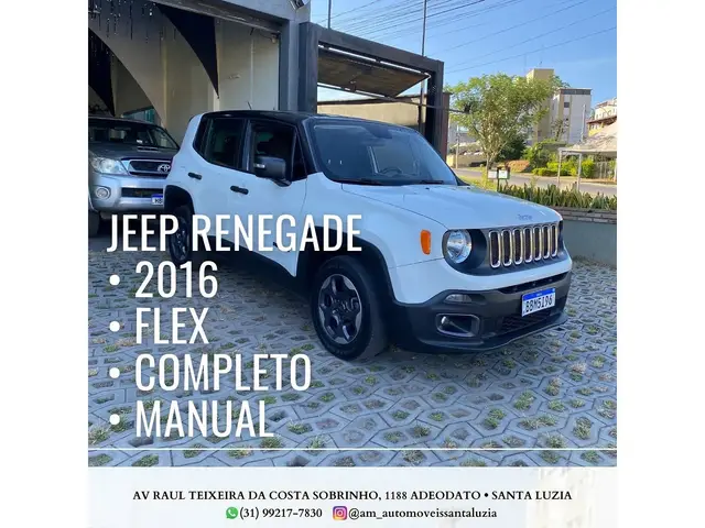 Carro Jeep Renegade 2016 Sport 1.8 4x2 (Flex)