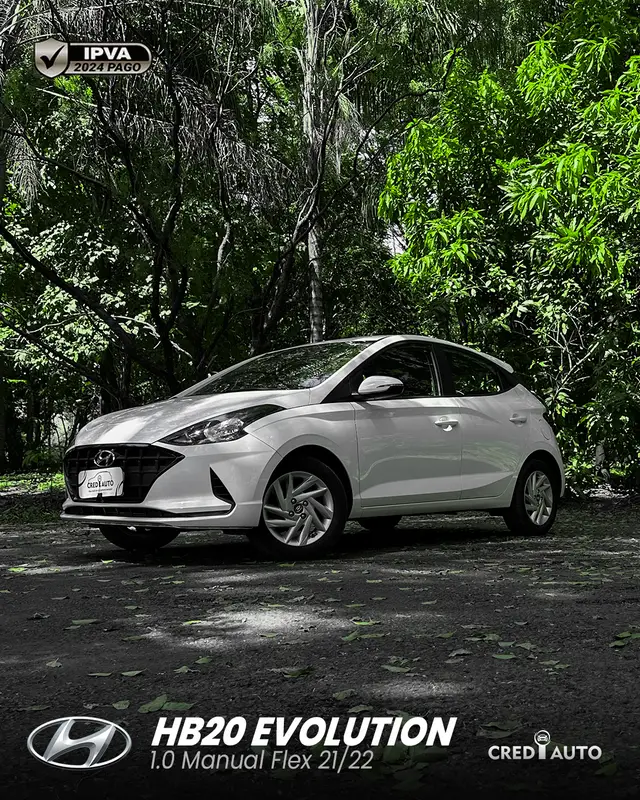 Carro Hyundai HB20 2022 Evolution 1.0