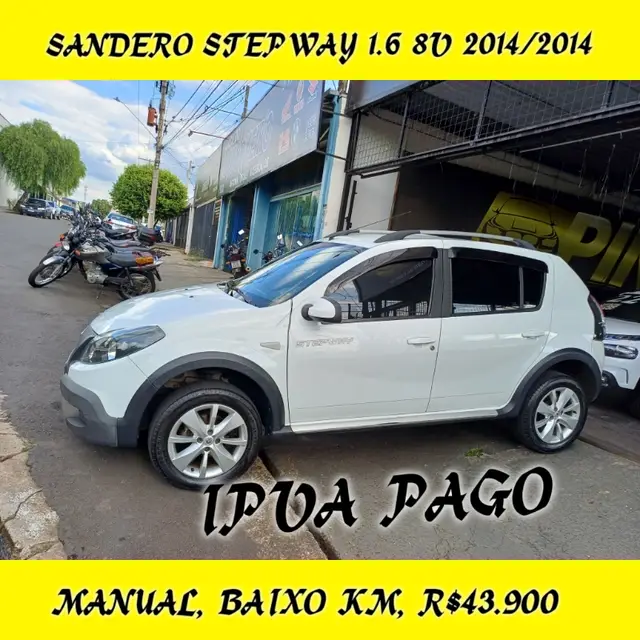Carro Renault Sandero Stepway 2014 1.6 8V (flex)