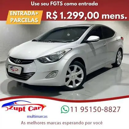 Carro Hyundai Elantra 2012 Sedan 1.8 GLS