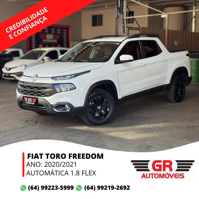 Carro Fiat Toro 2021 Freedom 1.8 AT6 4x2 (Flex)