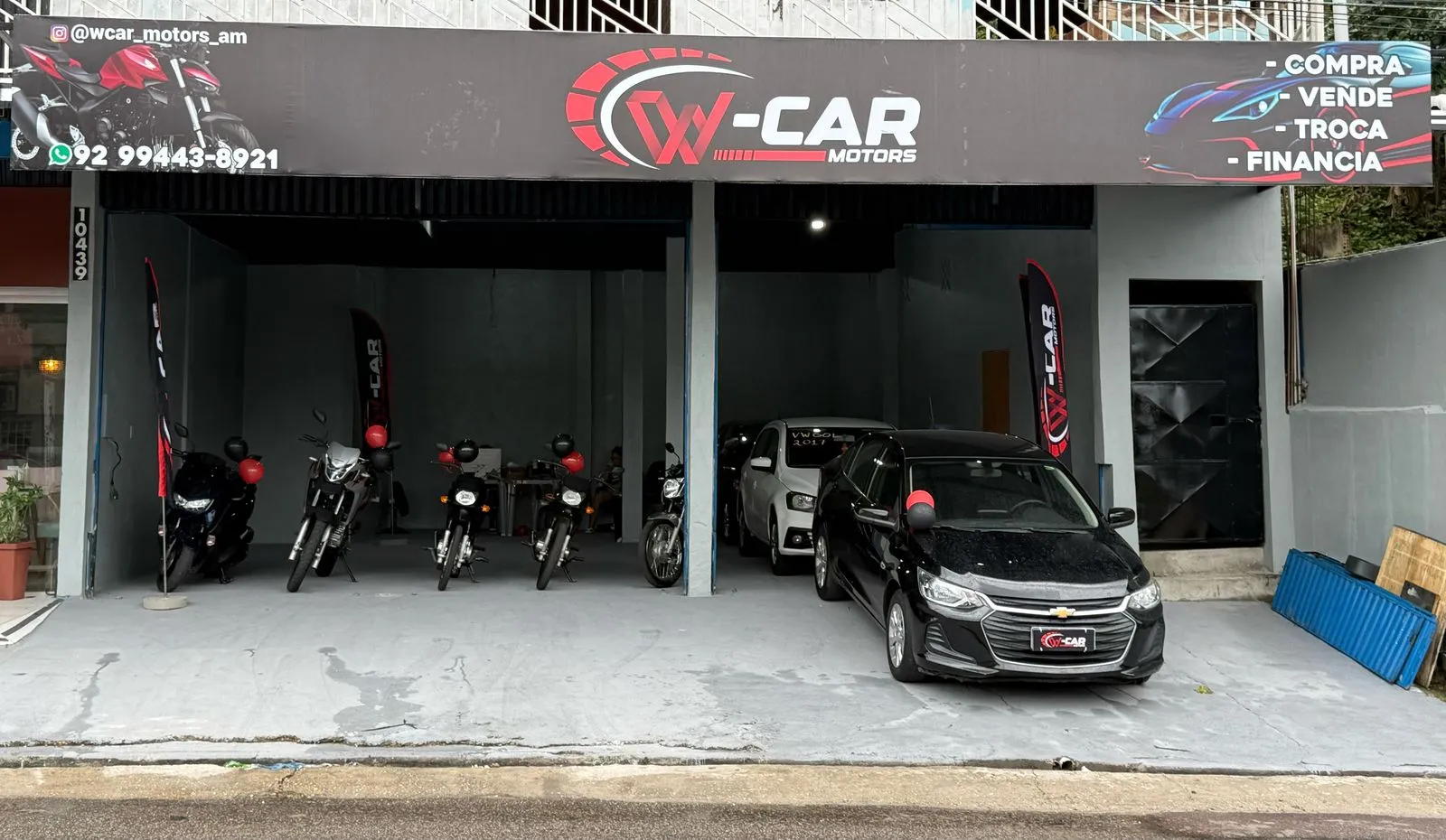 Fachada da loja Veículos à venda em W-CAR MOTORS - Manaus - AM | Mobiauto