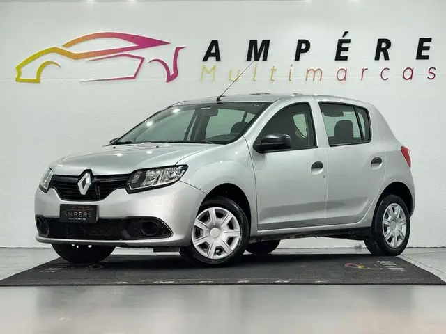 Carro Renault Sandero 2017 Authentique 1.0 12V SCe (Flex)