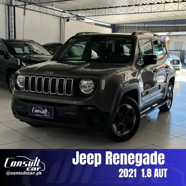 Carro Jeep Renegade 2021 1.8 4x2 (Aut) (Flex)