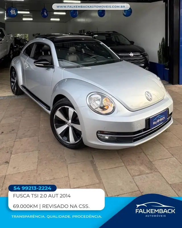 Carro Volkswagen Fusca 2014 2.0 R-Line TSI 16V Aut.
