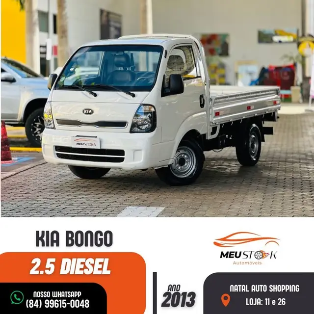 Carro Kia Bongo 2013 K-2500 STD 4x2 RS (cab. simples)