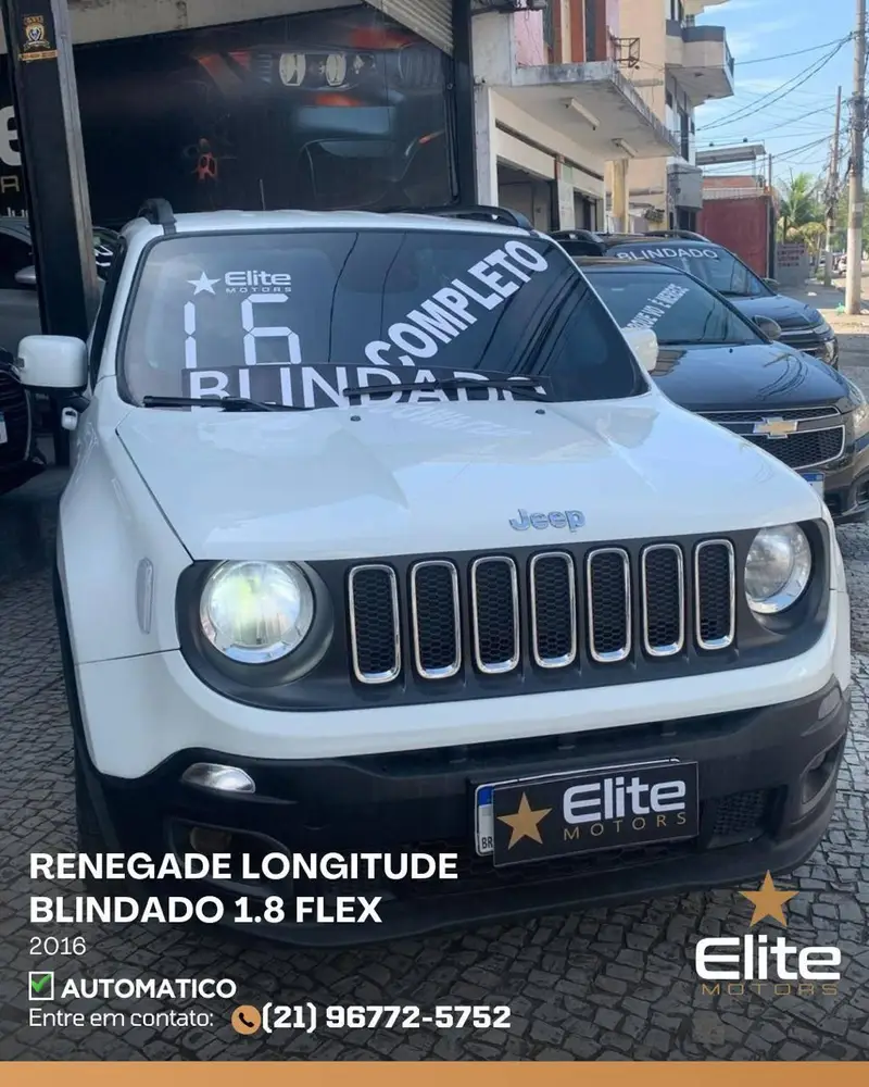 Jeep Renegade Longitude 1.8 4x2 (Aut) (Flex)