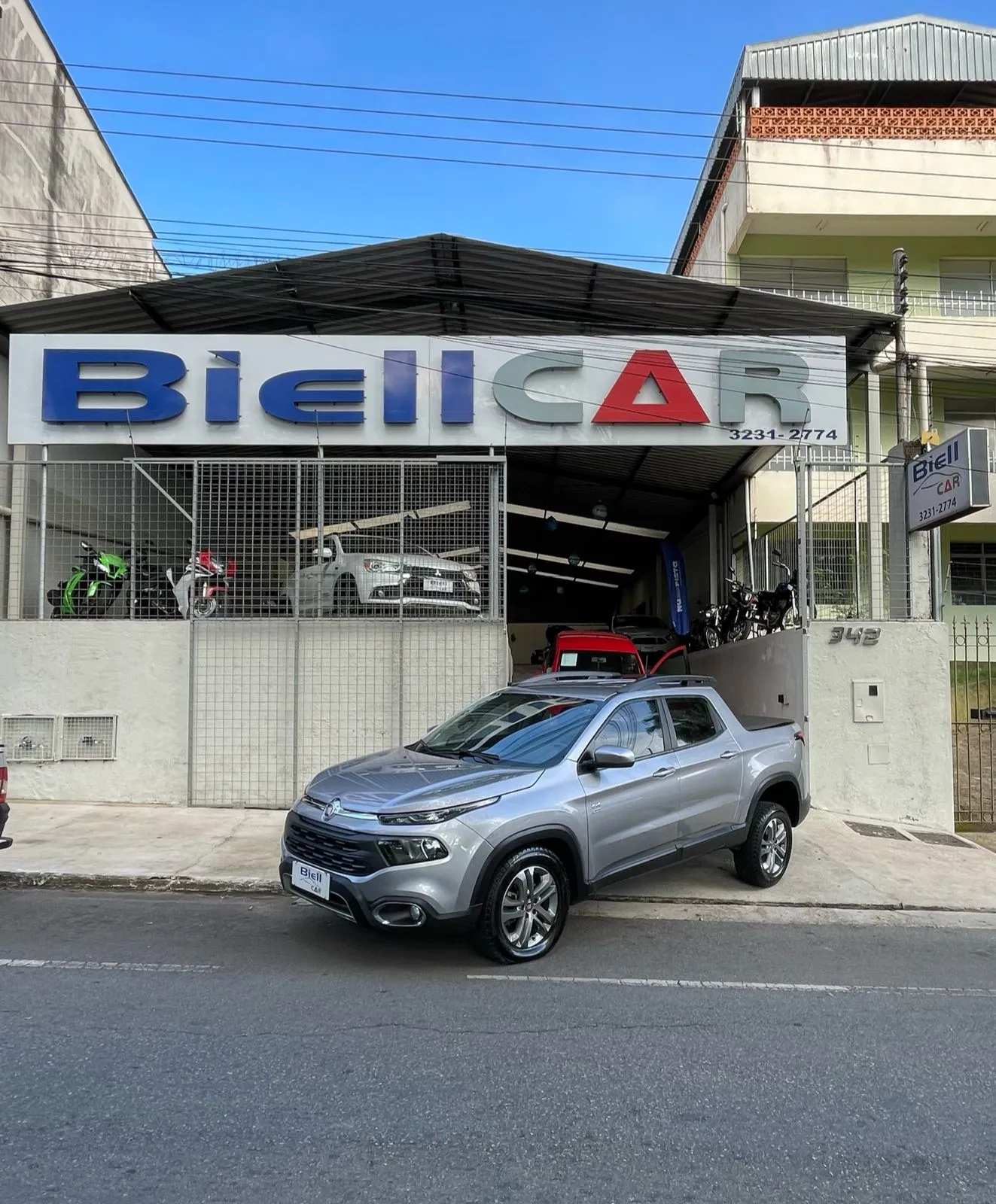 Fachada da loja Biell Car - Pará de Minas - MG