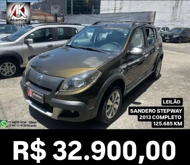 Carro Renault Sandero Stepway 2013 1.6 8V (Flex)