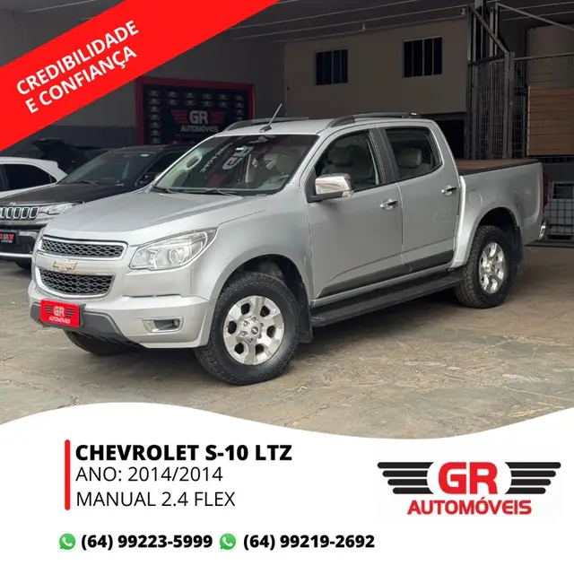 Carro Chevrolet S10 Cabine Dupla 2014 S10 LTZ 2.4 4x2 (Cab Dupla) (Flex)