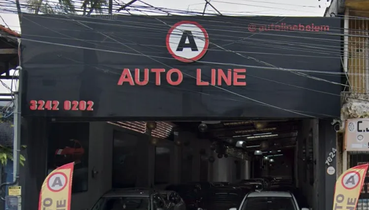 Fachada da loja AUTO LINE EIRELI - Belém - PA