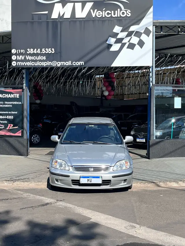 Carro Honda Civic 1999 Sedan LX 1.6 16V