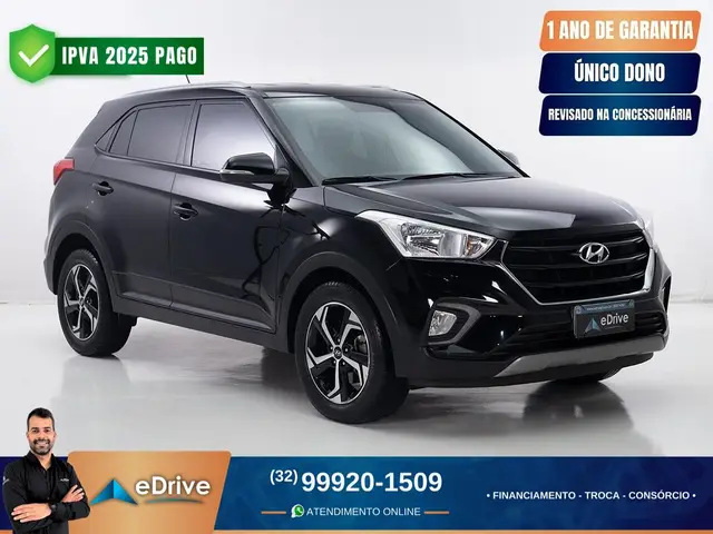 Carro Hyundai Creta 2021 Smart Plus 1.6 (Aut) (Flex)