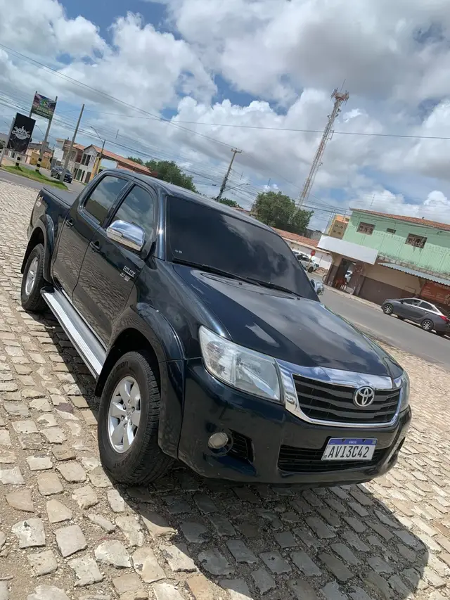 Carro Toyota Hilux Cabine Dupla 2012 Hilux 2.7 SRV CD 4x4 (Flex) (Aut)