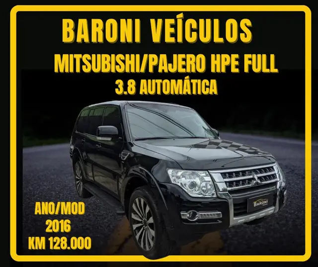 Carro Mitsubishi Pajero Full 2016 3.8 V6 3D HPE 4WD