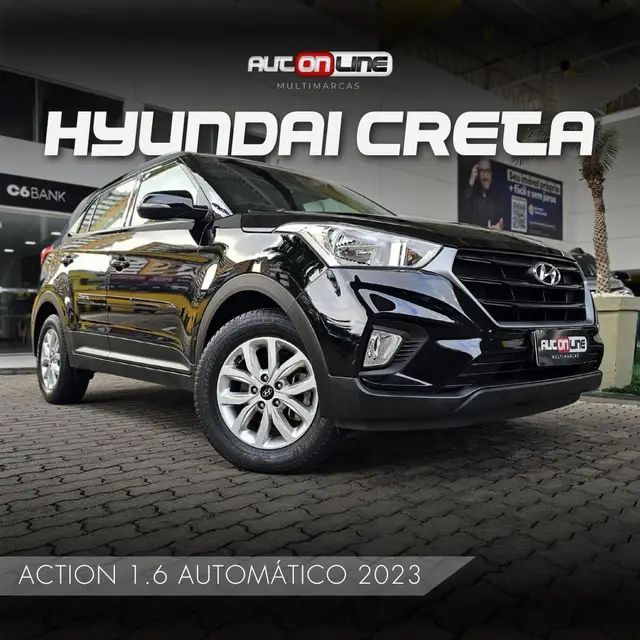 Carro Hyundai Creta 2023 Action 1.6 (Aut) (Flex)