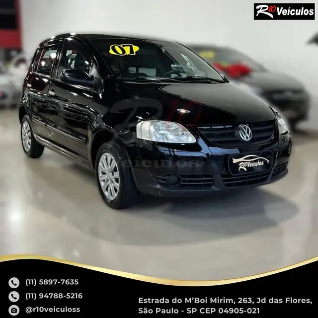 Carro Volkswagen Fox 2007 City 1.0 8V (Flex)