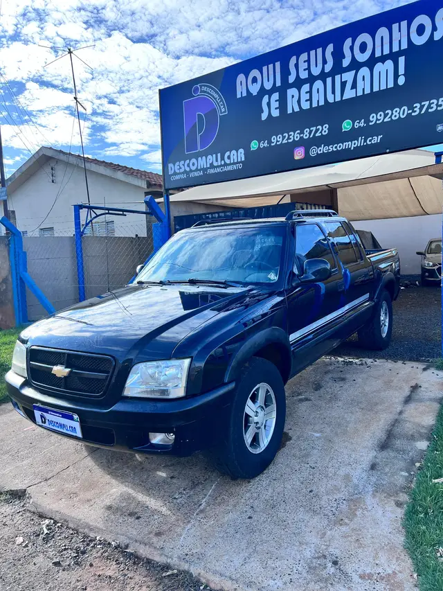 Carro Chevrolet S10 Cabine Dupla 2008 S10 Advantage 4x2 2.4 (Flex) (Cab Dupla)