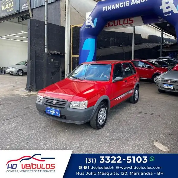Fiat Uno Mille Uno Mille Celeb. WAY ECON. 1.0 F.Flex 2p