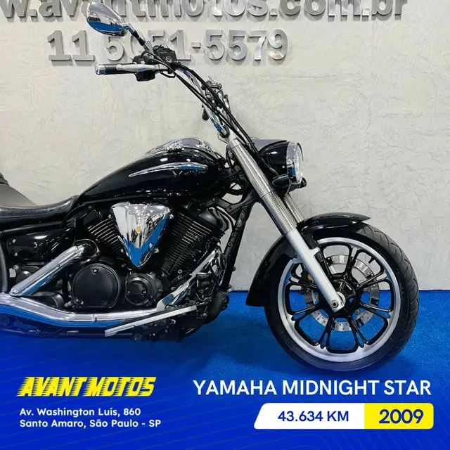 Carro Yamaha Xvs Midnight 2009 950