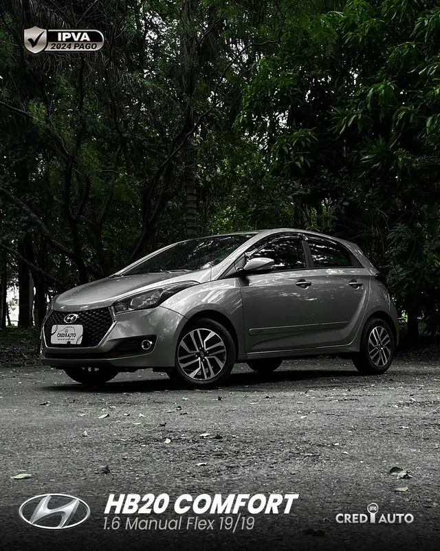 Carro Hyundai HB20 2019 1.6 Comfort Plus (Flex)