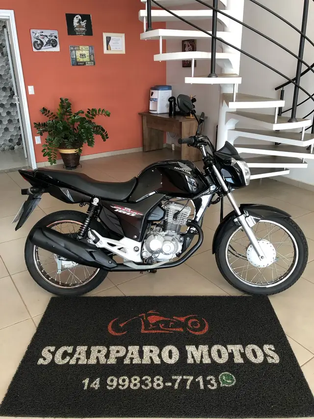 Moto Honda CG 160 2019 Start