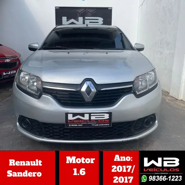 Carro Renault Sandero 2017 Expression 1.6 16V SCe (Flex)