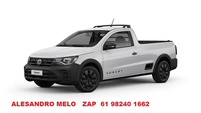 Carro Volkswagen Saveiro 2025 Robust Total Flex 16V