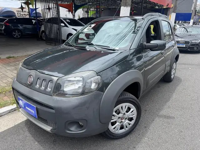 Carro Fiat Uno 2012 Way 1.0 8V (Flex) 4p