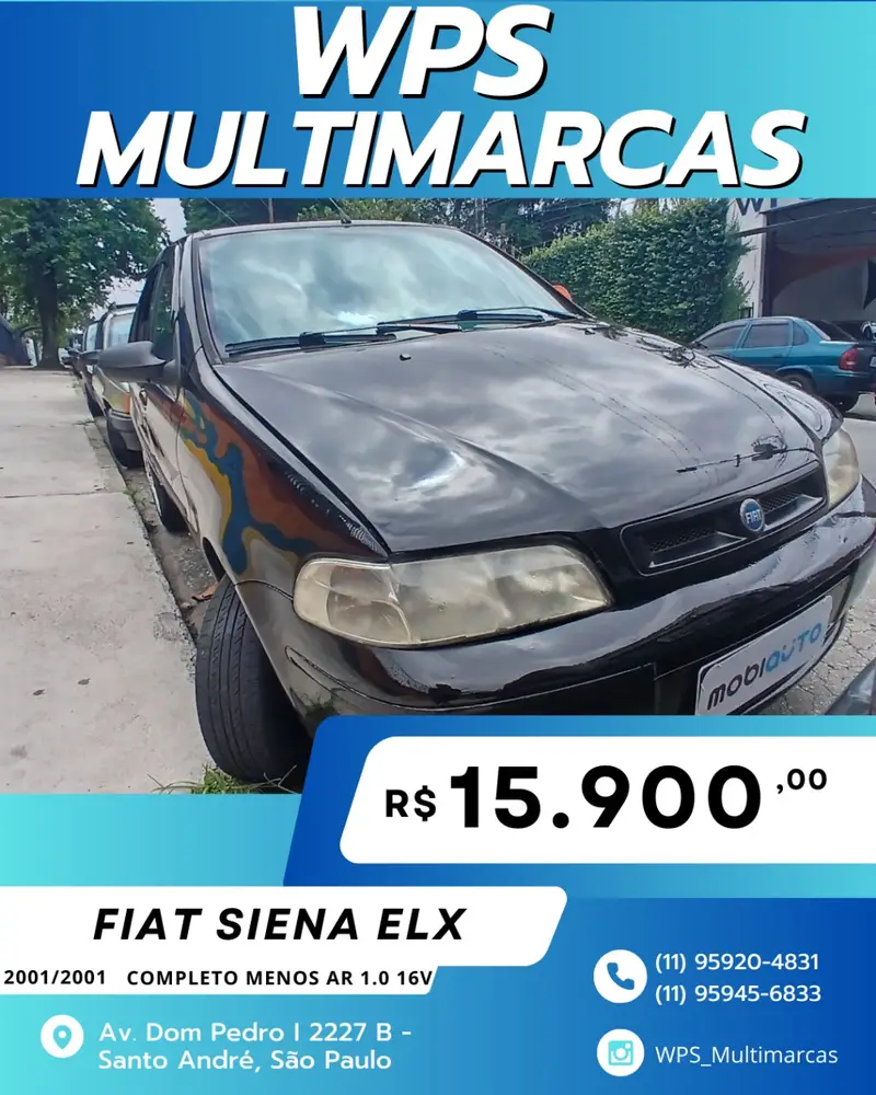 Fiat Siena 1.0 MPi (6 Marchas)