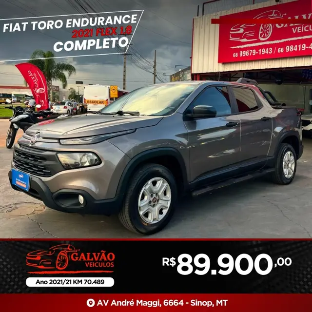 Carro Fiat Toro 2021 Endurance 1.8 MT5 FLEX 4P