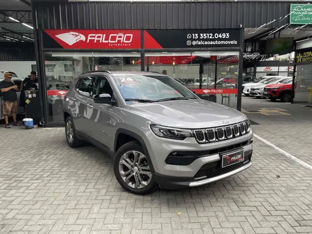 Carro Jeep Compass 2024 Longitude 1.3 T270 (Aut) (Flex)