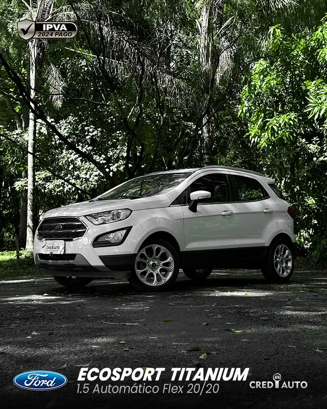 Carro Ford EcoSport 2020 Titanium 1.5 (Aut) (Flex)