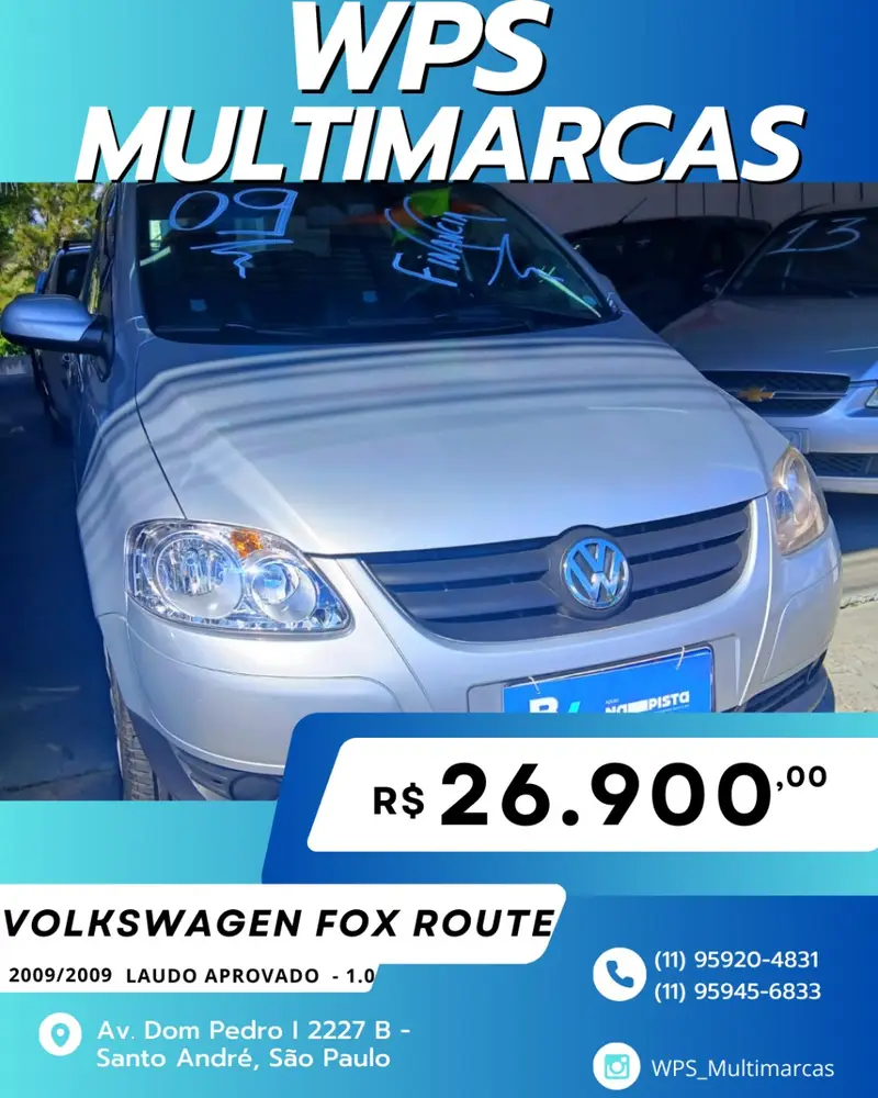 Volkswagen Fox Route 1.0 8V (Flex) 2p