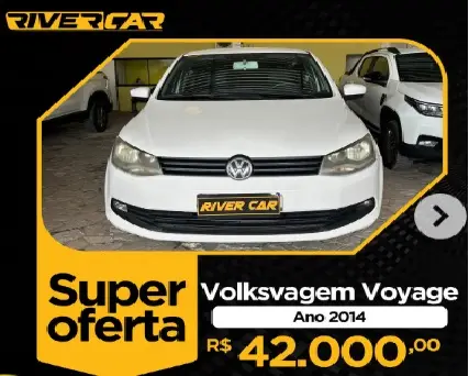 Carro Volkswagen Voyage 2014 1.0 TEC (Flex)