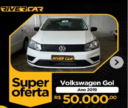 Carro Volkswagen Gol 2019 1.0 12v (Flex)