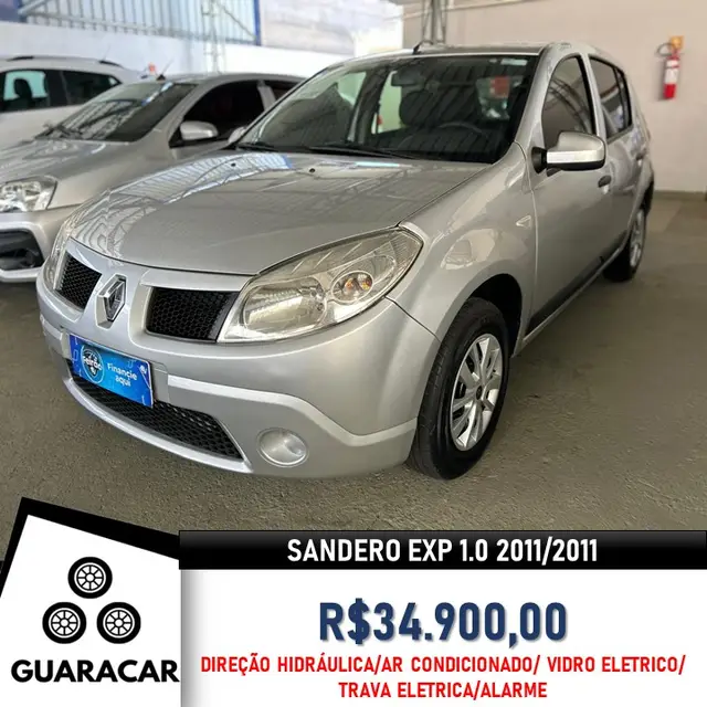 Carro Renault Sandero 2011 Expression 1.0 16V (flex)