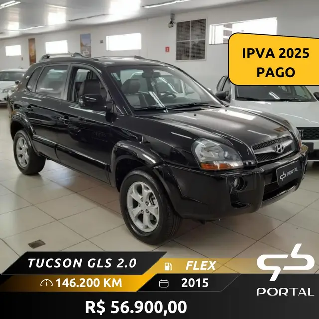Carro Hyundai Tucson 2015 GLS 2.0L 16v (Flex) (Aut)
