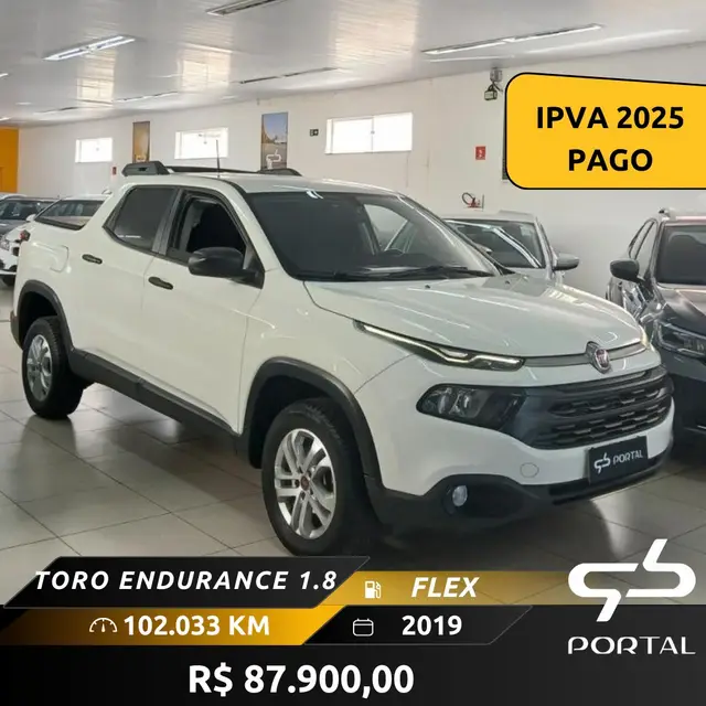 Carro Fiat Toro 2019 Endurance 1.8 AT6 FLEX (Aut)
