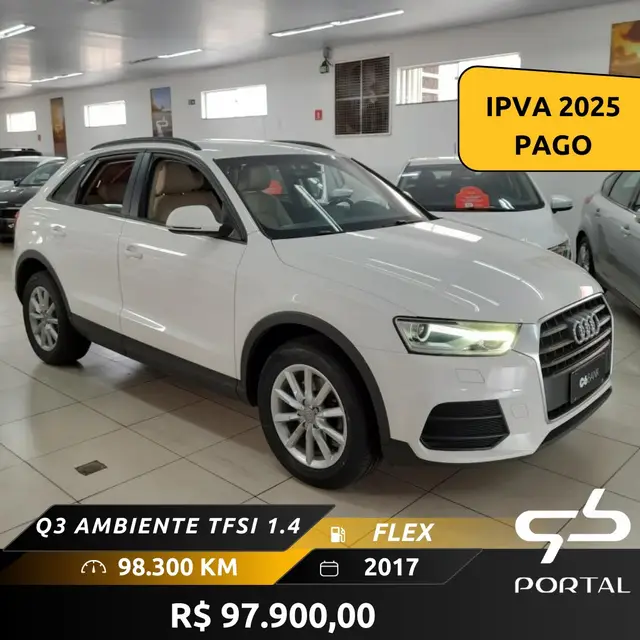 Carro Audi Q3 2017 1.4 TFSI Attraction S Tronic