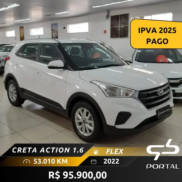 Carro Hyundai Creta 2022 Action 1.6