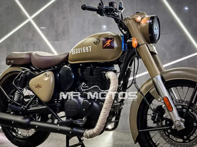 Carro Royal Enfield Classic 350 2023 Signals