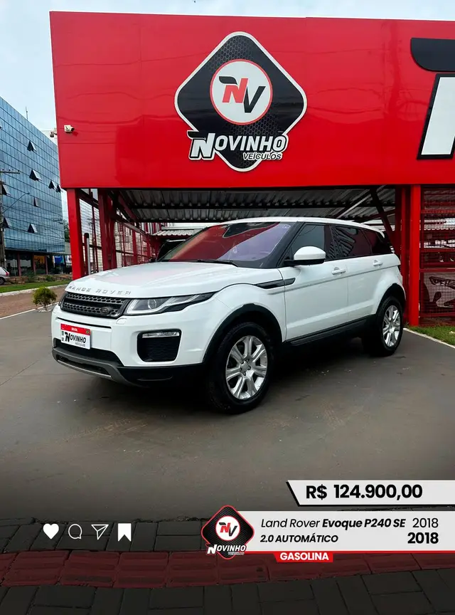 Carro Land Rover Range Rover Evoque 2018 2.0 SI4 SE 4WD